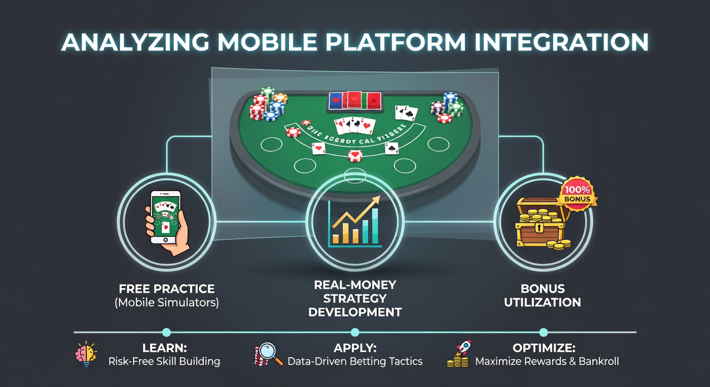 Mobile Blackjack-Plattform mit Übungsmodus und Echtgeld-Optionen