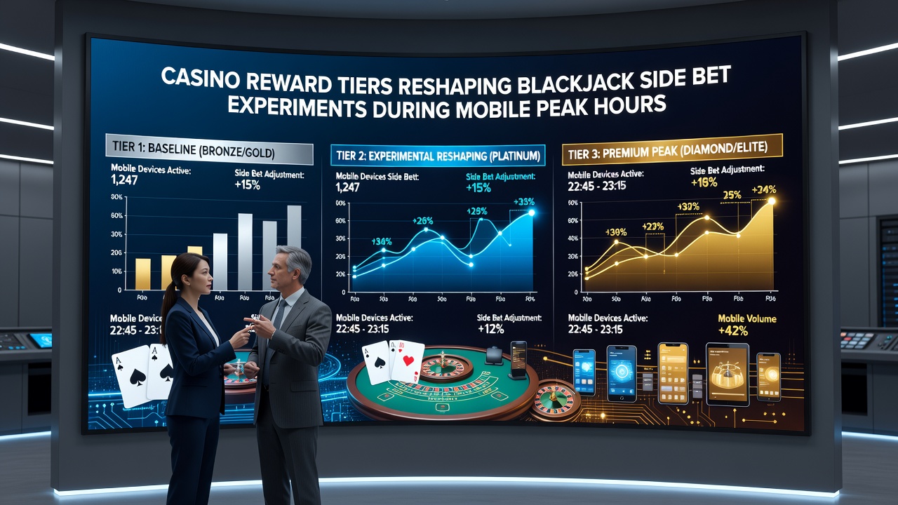 Analyse von Spielerverhalten bei Blackjack-Nebenwetten unter Einfluss gestaffelter Belohnungen auf Smartphones