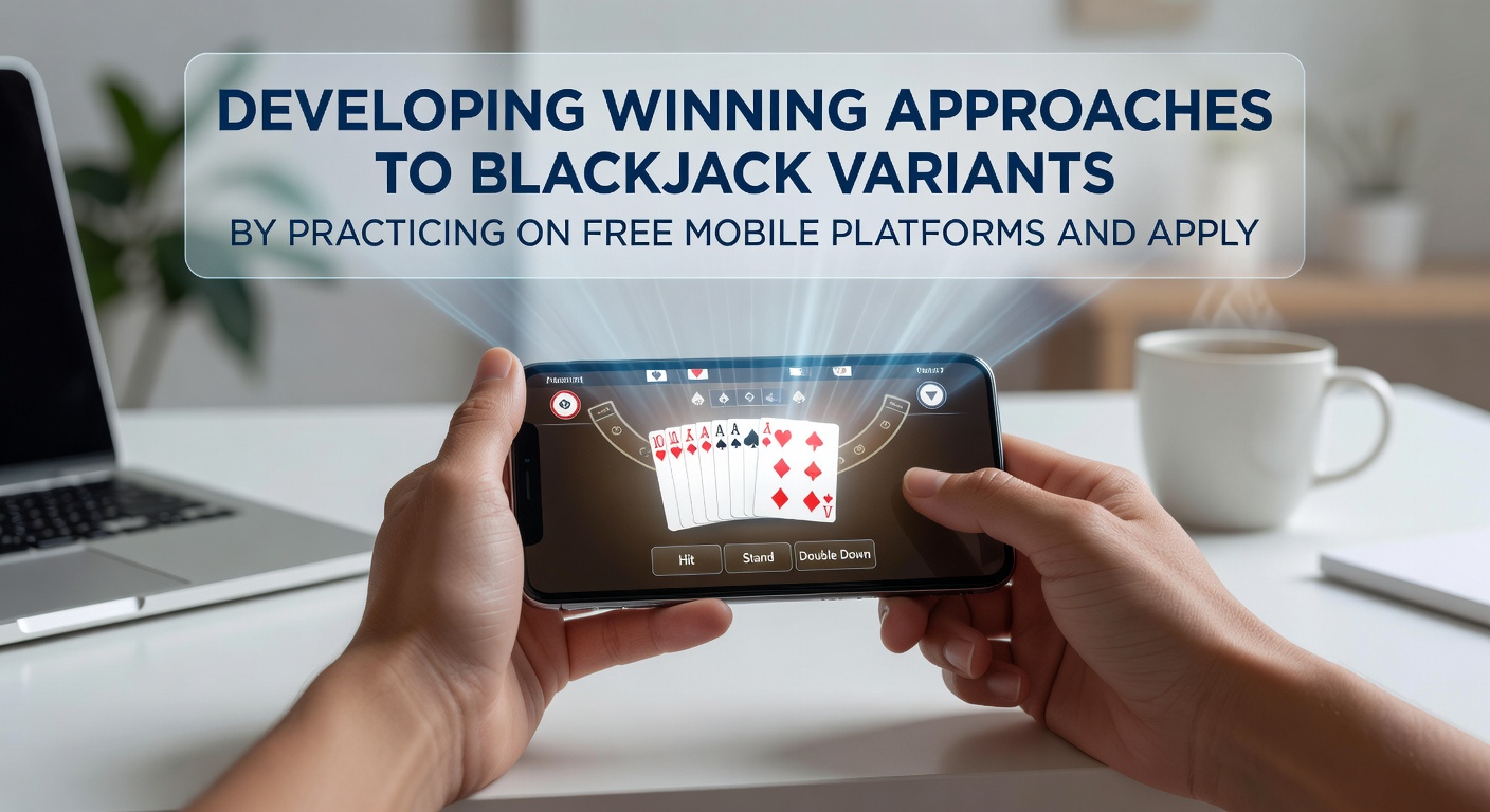 Mobile Blackjack-Training auf Tablet und Smartphone mit Varianten-Übersicht