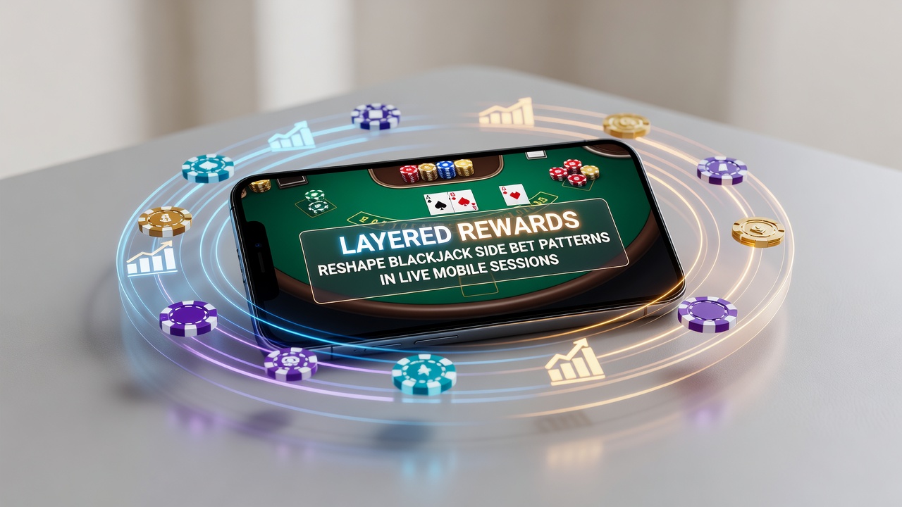 Belohnungsebenen transformieren Blackjack-Seitenwetten in mobilen Live-Sessions