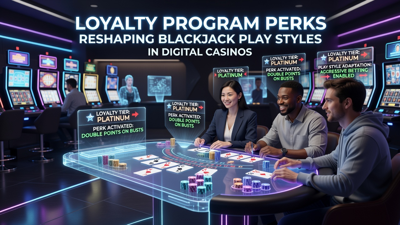 Visualisierung von angepassten Blackjack-Strategien durch Treuelevel mit Fokus auf Variantenwechsel und Belohnungsstufen