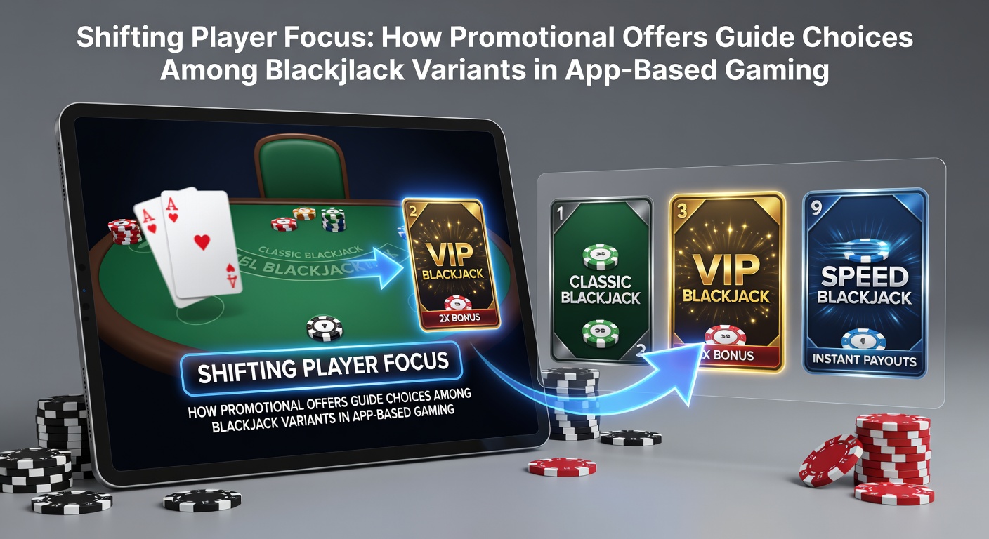 Spieler nutzen Werbeangebote in Blackjack-Apps und wählen zwischen verschiedenen Varianten auf mobilen Geräten