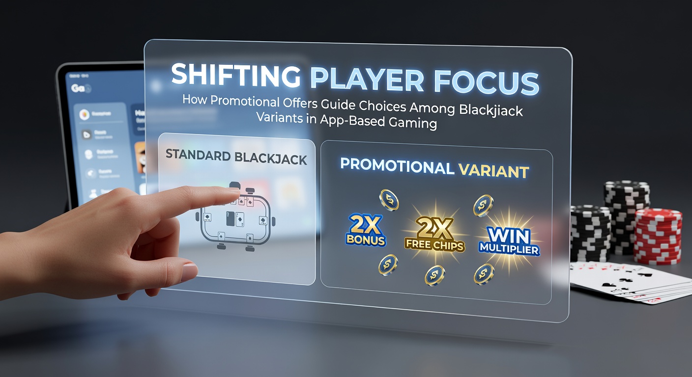 Mobile Blackjack-Apps mit verschiedenen Varianten und aktiven Werbeangeboten für Spieler