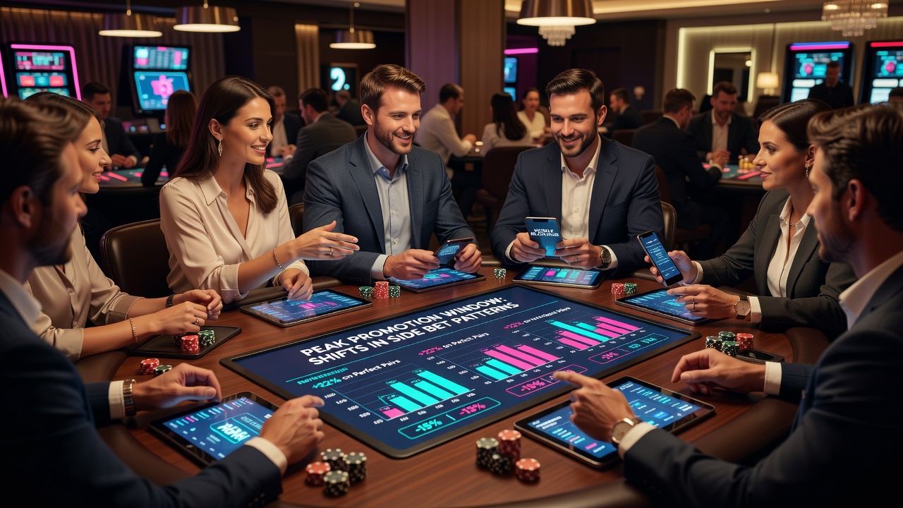 Musterwechsel bei Nebenwetten während mobiler Blackjack-Promotions
